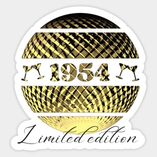 Vintage 1954 - limited edition Sticker